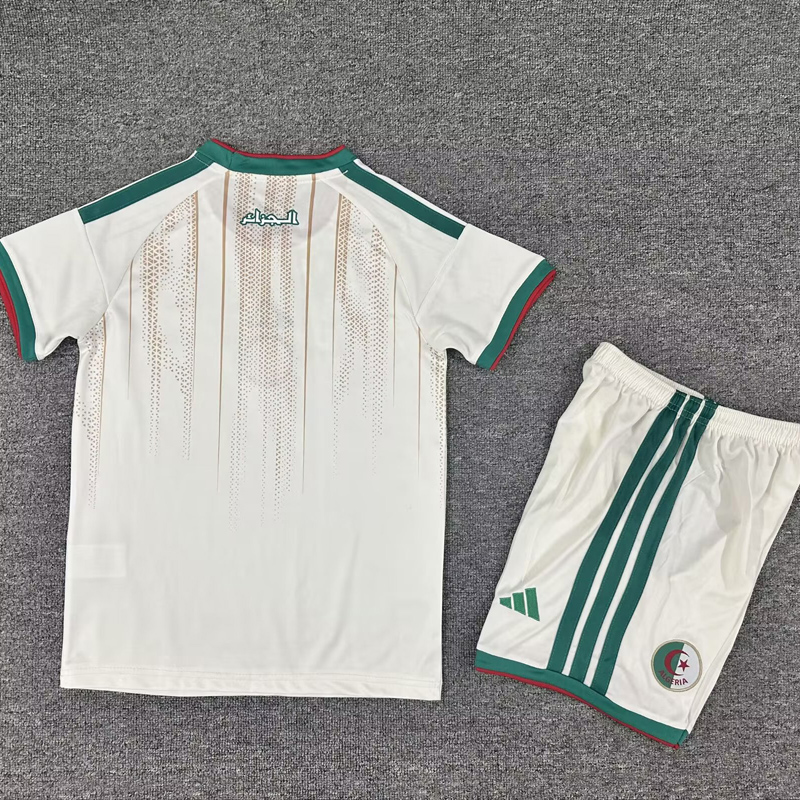 26-27 Algeria Home Kids Soccer Jersey