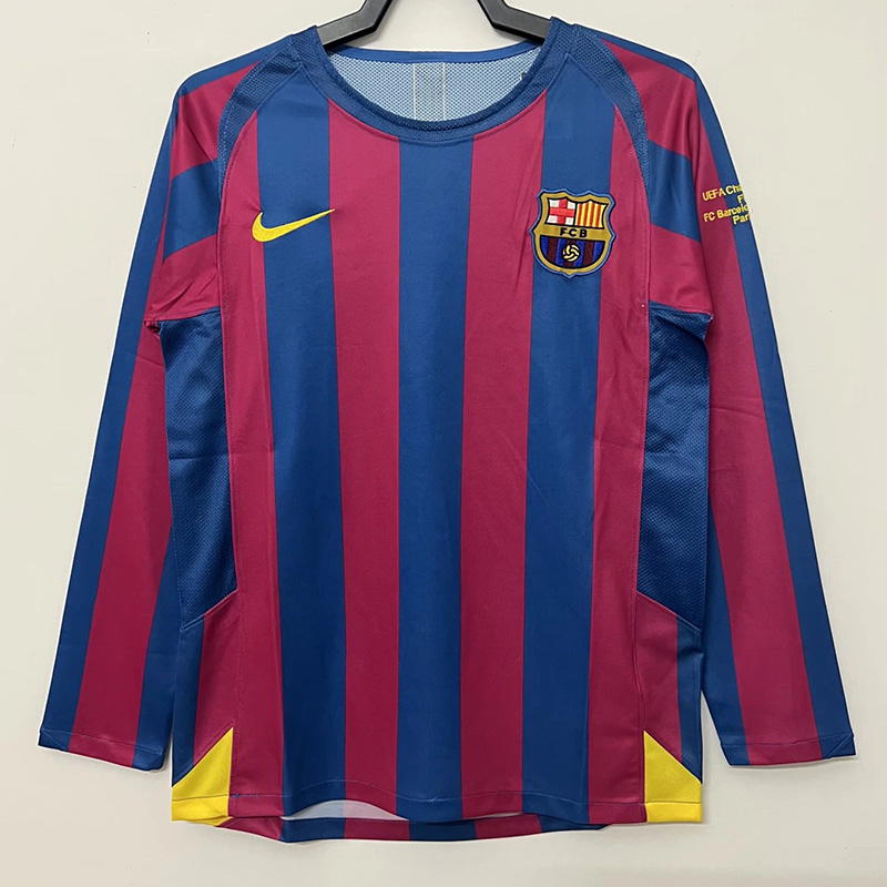 2005-2006 BAR Home Retro Long Sleeve Soccer Jer...