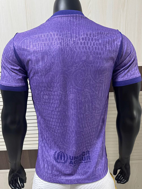 26-27 BAR Purple Blue Special Edition Player Version Training shirts
