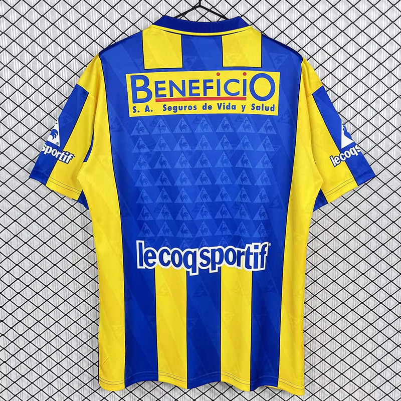 1995-1996 Rosario Central Home Retro Soccer Jersey