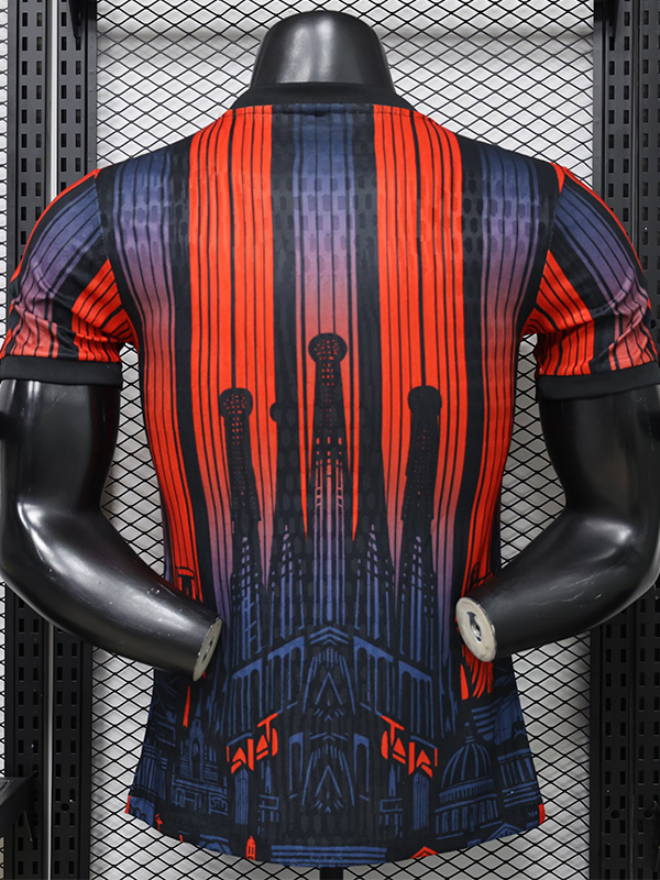 26-27 BAR Red Blue Special Edition Player Version Training Shirts