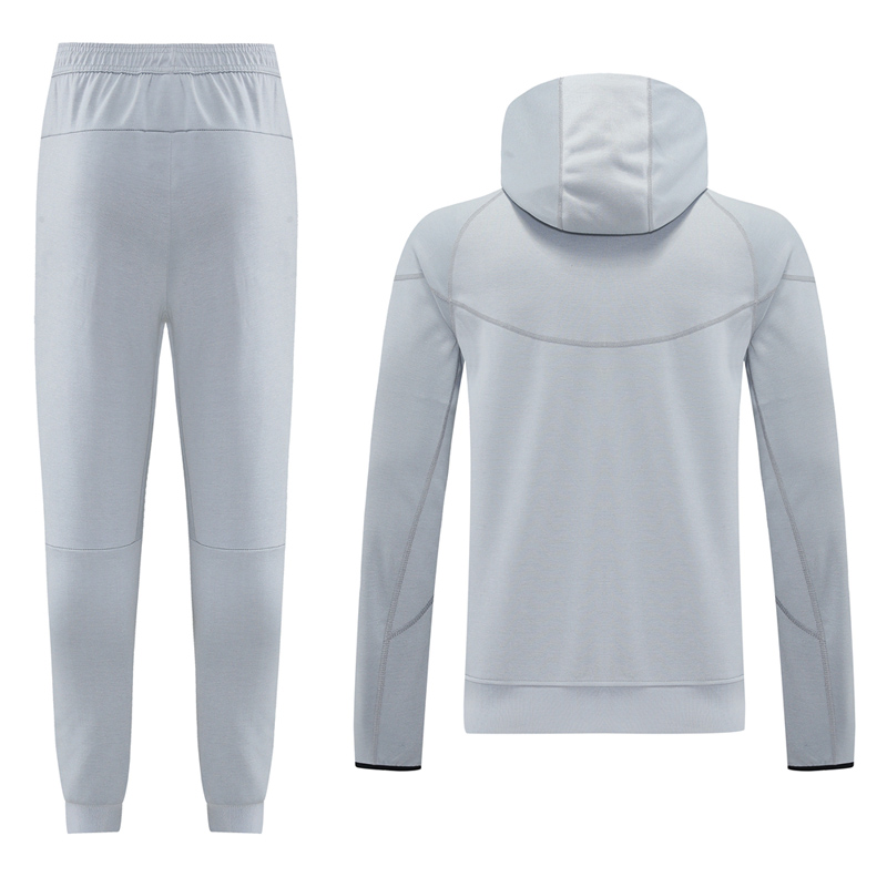 25-26 BAR Grey Hoodie Jacket Tracksuit #01