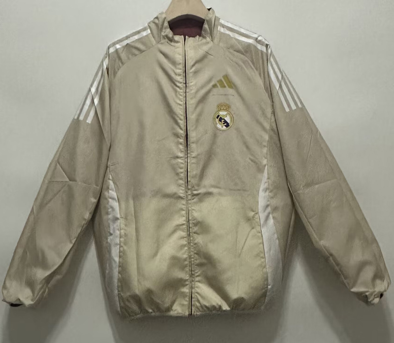 24-25 RMA Red & Khaki Double Sided Windbreaker (双面风衣)