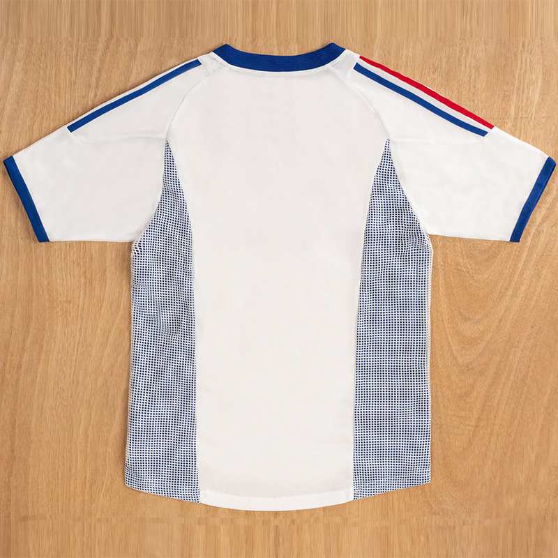 2002 France Away Retro Soccer Jersey