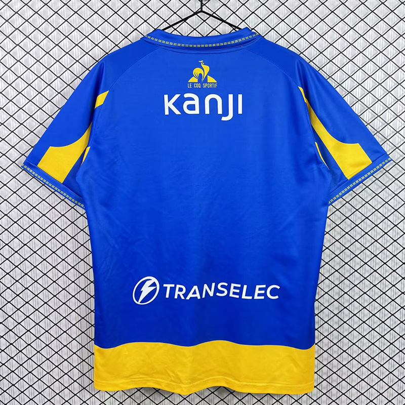 26-27 Rosario Central Home Fans Soccer Jersey