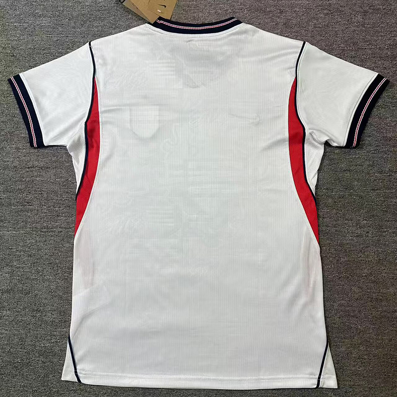 26-27 England Home Women Soccer Jersey (女)