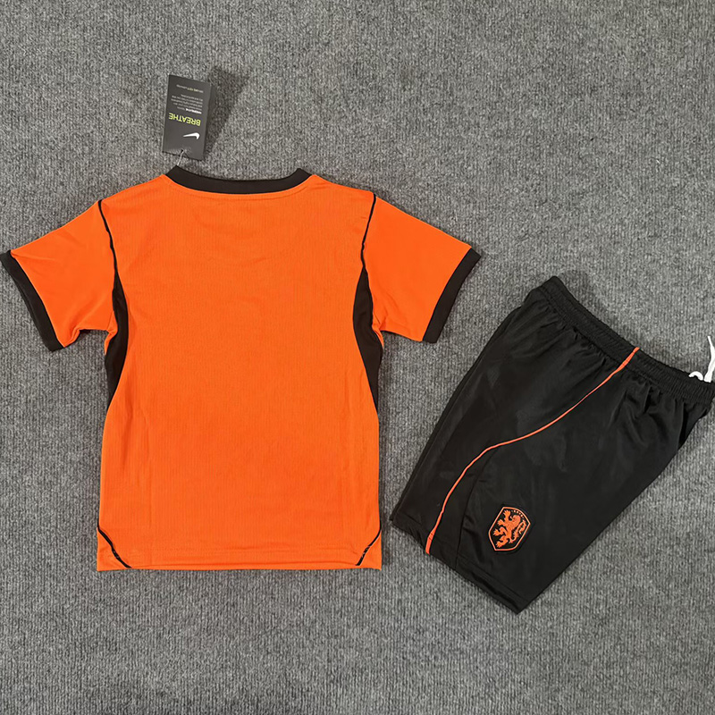 26-27 荷 Home Kids Soccer Jersey