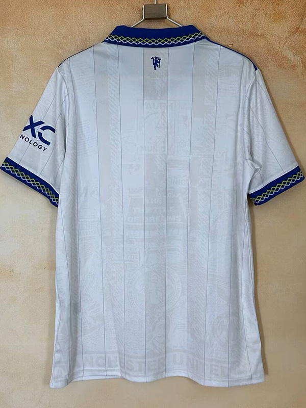26-27 Man Utd White Special Edition Fans Soccer Jersey