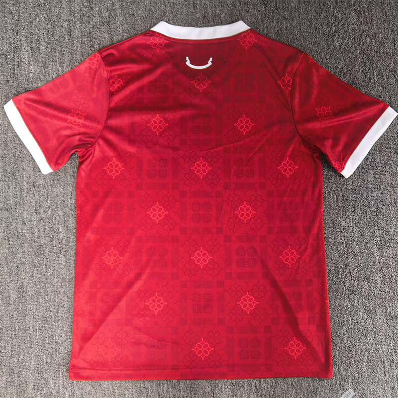 26-27 Wales Red Fans Soccer Jersey (Su-du)