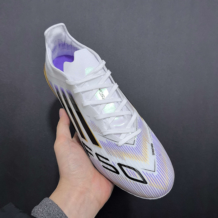 F50 FG Soccer Shoes-White/Black