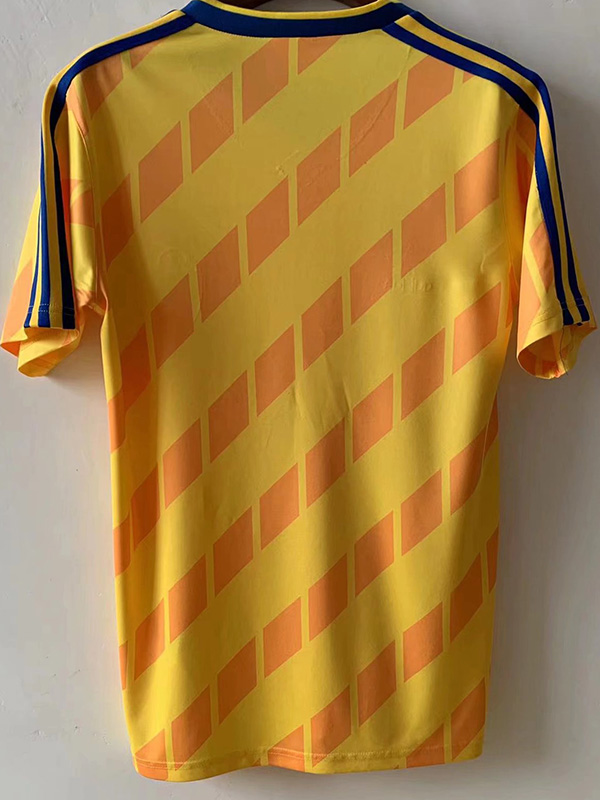 1988 Sweden Home Retro Soccer Jersey