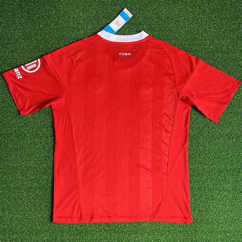 25-26 Bayern Red Goalkeeper Fans Soccer Jersey
