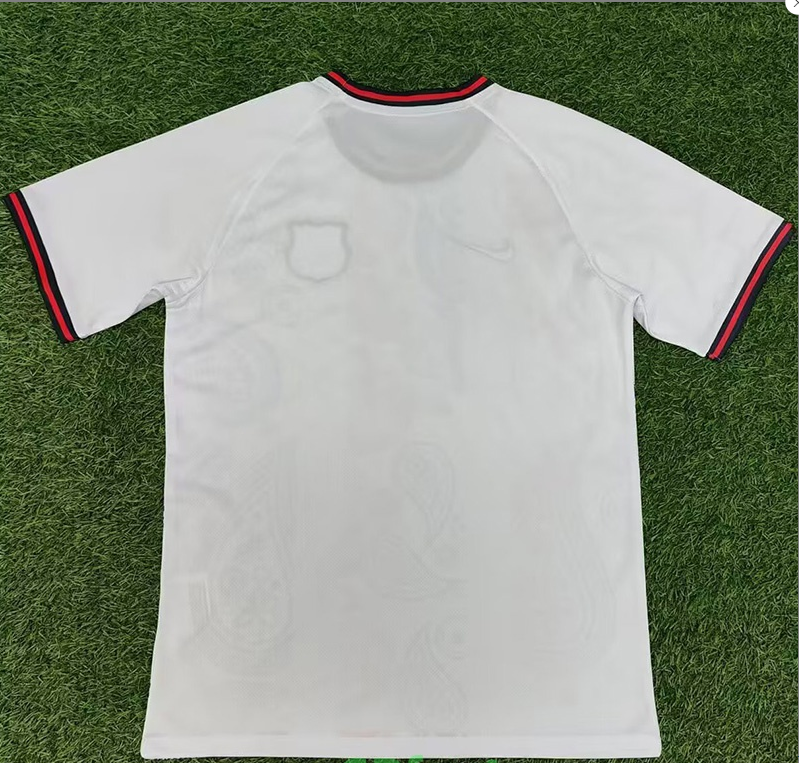 25-26 BAR White Special Edition Fans Training Shirts