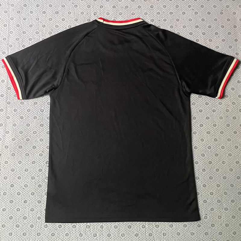 26-27 Portugal Black Special Edition Fans Training shirts (红圆领)