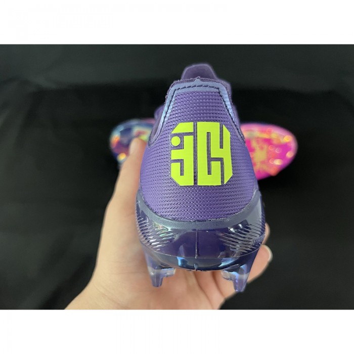 F50+ FG Soccer Shoes-Purple/Red