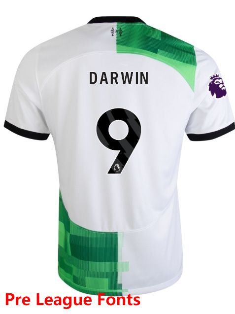 23-24 LIV Away 1:1 Fans Soccer Jersey