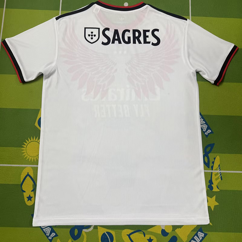 26-27 Benfica White Special Edition Fans Soccer Jersey (三叶标)
