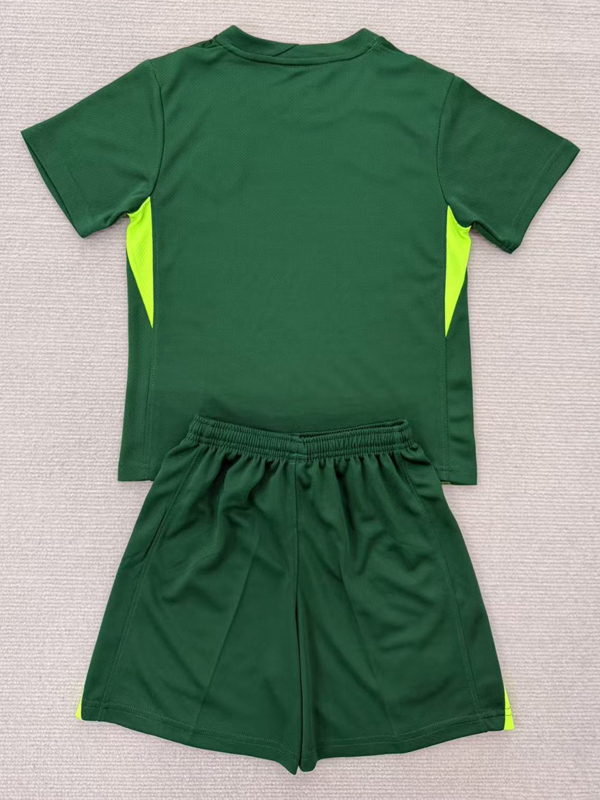 25-26 Wolfsburg Home Kids Soccer Jersey