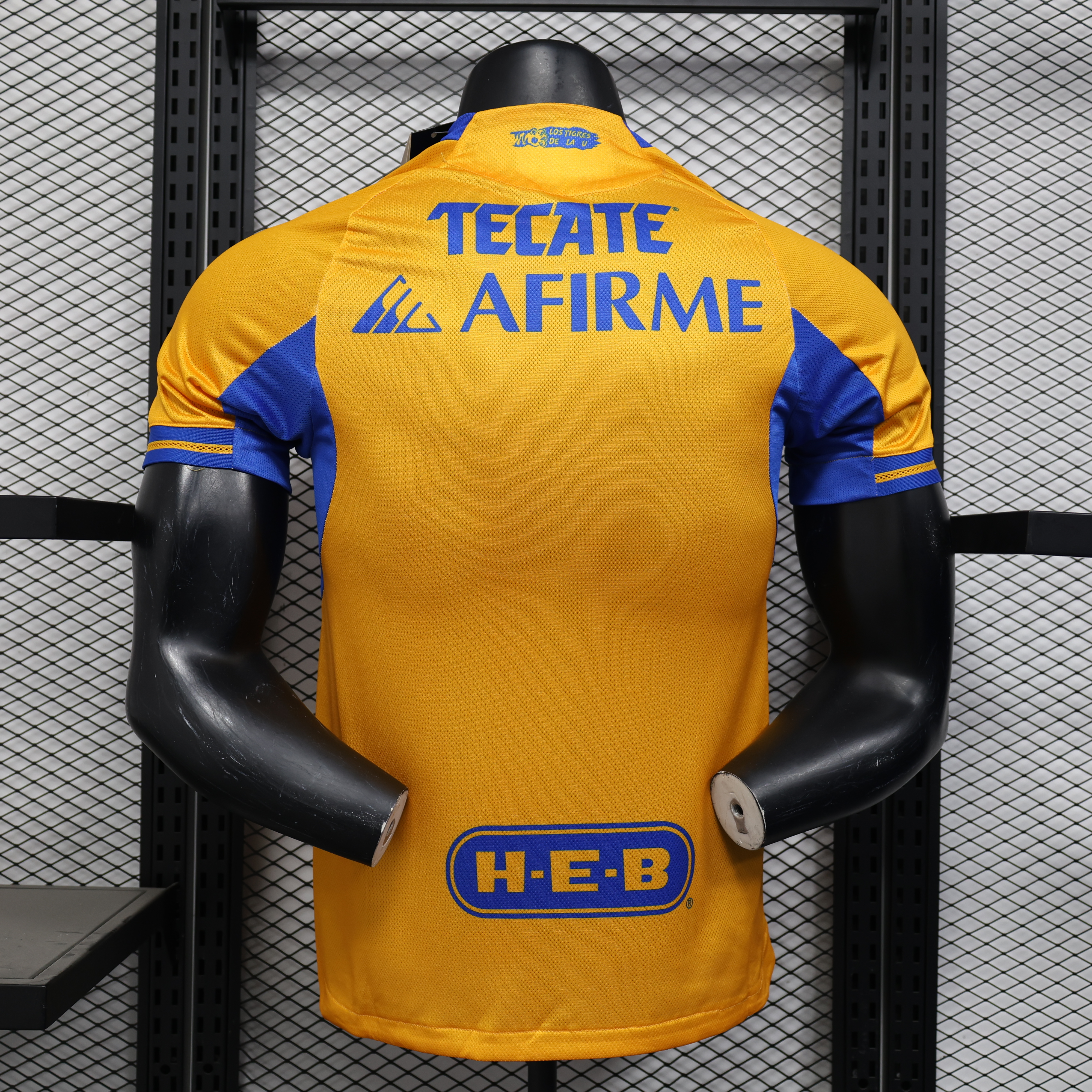 25-26 Tigres UANL Home Player Version Soccer Jersey