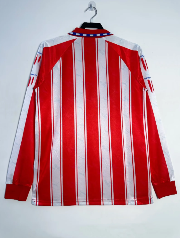 1994-1995 ATM Home Long Sleeve Retro Soccer Jersey (长袖)