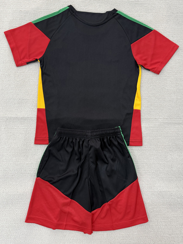 26-27 Jamaica White Kids Soccer Jersey