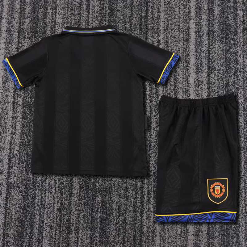 1993-1994 Man Utd Away Kids Retro Soccer Jersey