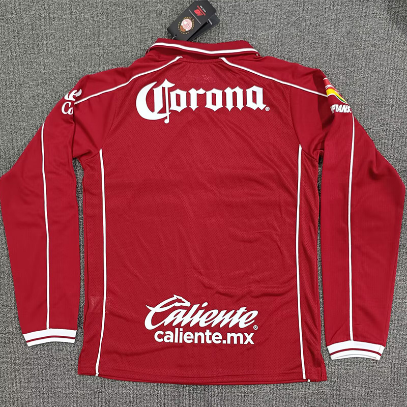 26-27 Toluca Home Long Sleeve Soccer Jersey (长袖)