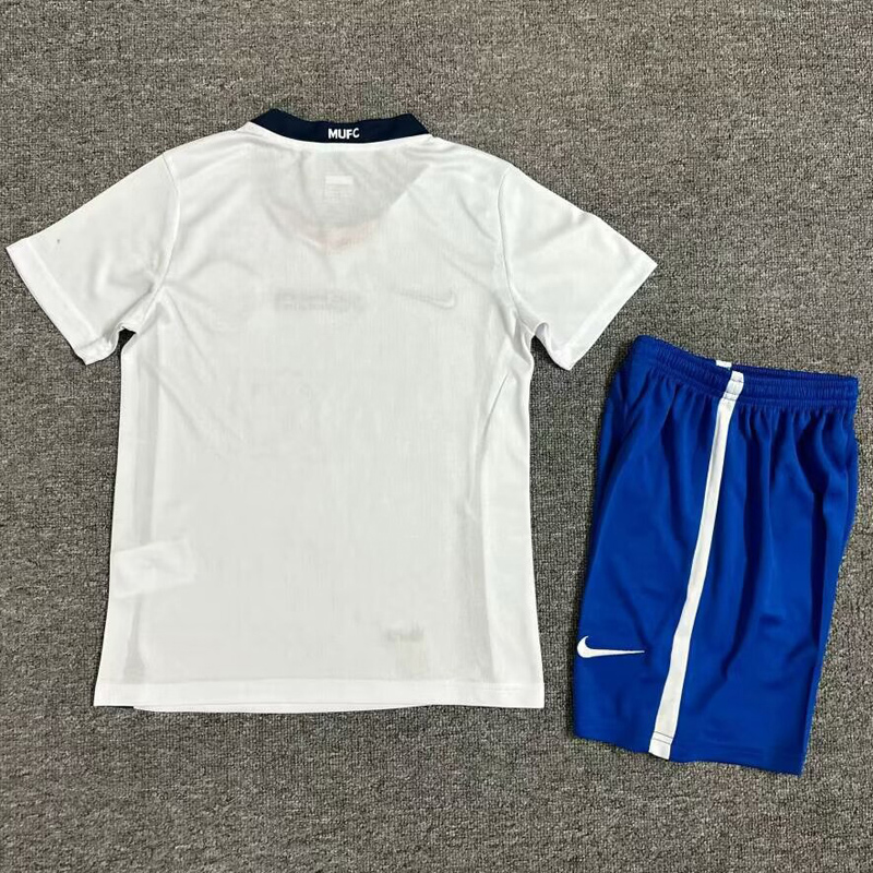 2008-2009 Man Utd Home Kids Retro Soccer Jersey (带决赛字)