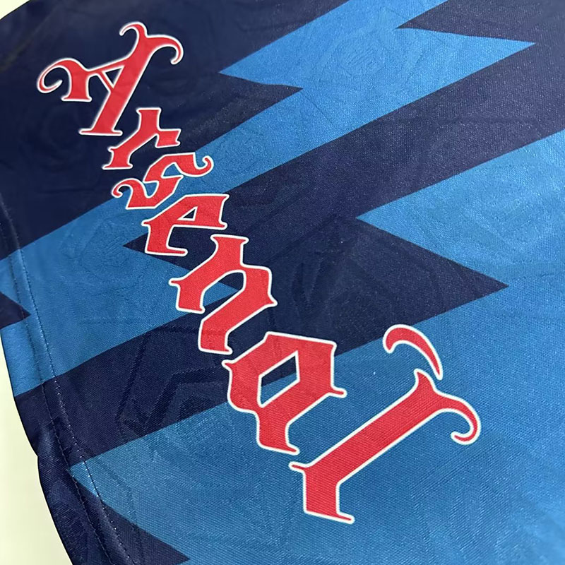 1995-1996 ARS Away Blue Retro Soccer Jersey