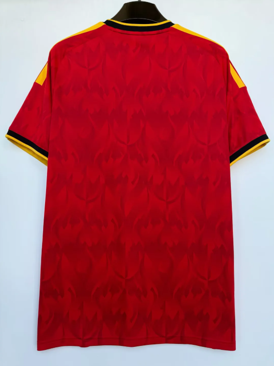 25-26 Belgium Home Fans 1:1 Soccer Jersey