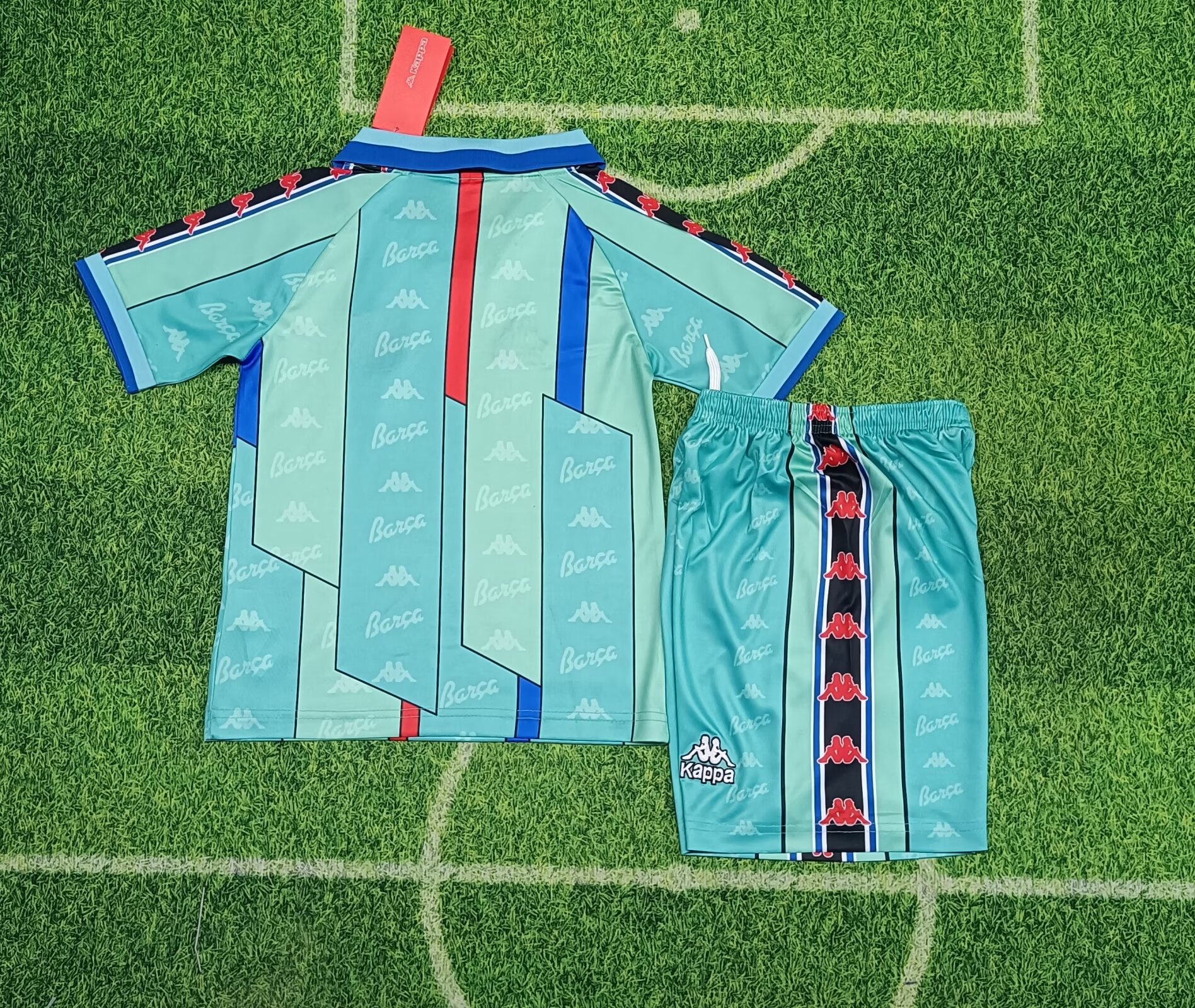 1996-1997 BAR Away Kids Retro Soccer Jersey