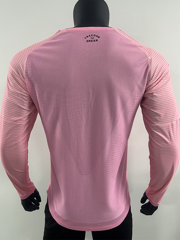 26-27 Inter Miami Home Long Sleeve Player Version Soccer Jersey (长袖球员)