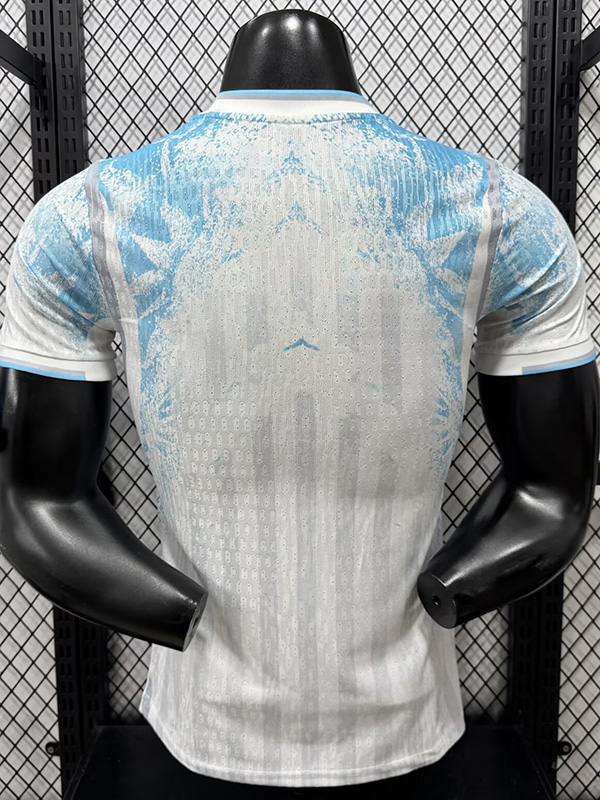 26-27 Uruguay White Blue Special Edition Player Version Soccer Jersey