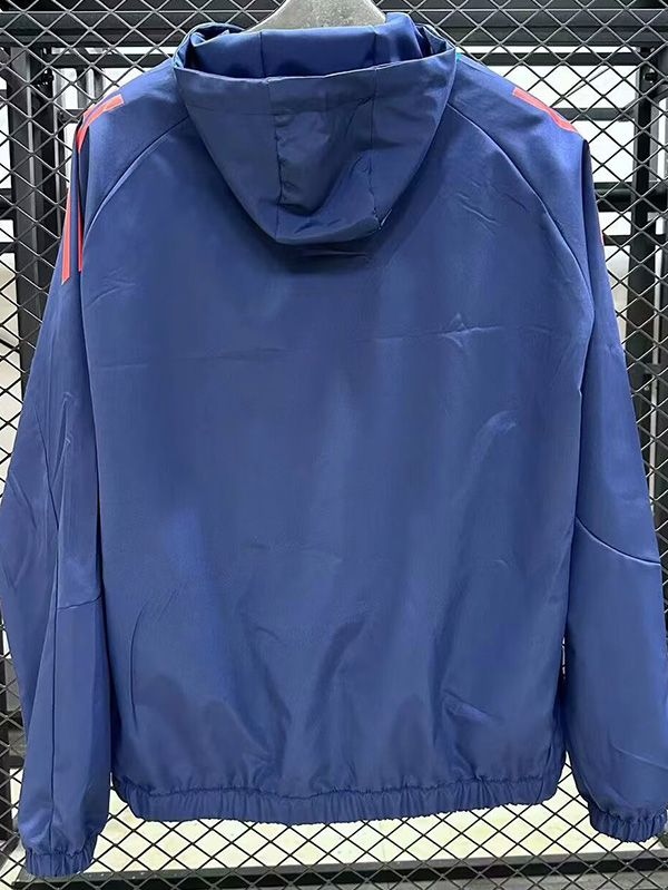 25-26 Universidad De Chile Royal Blue Windbreaker