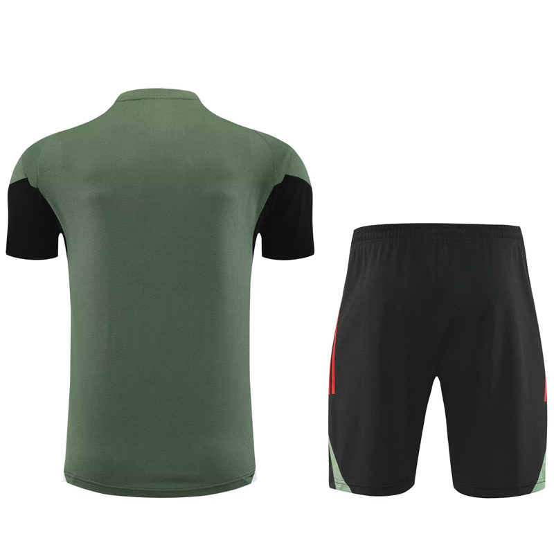 25-26 Bayern Army green Training Short Suit