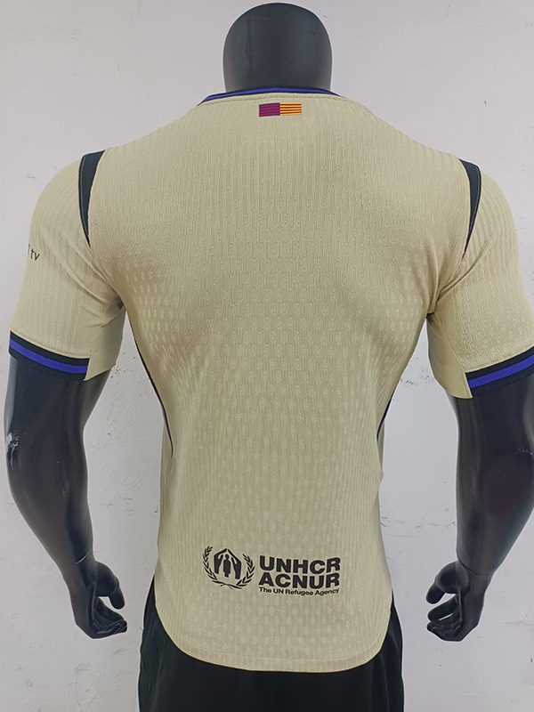 25-26 BAR Away Player Version Soccer Jersey