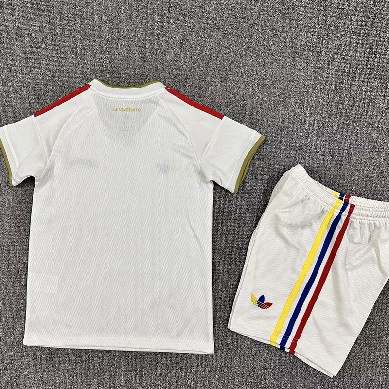 26-27 Venezuela Away Kids Soccer Jersey