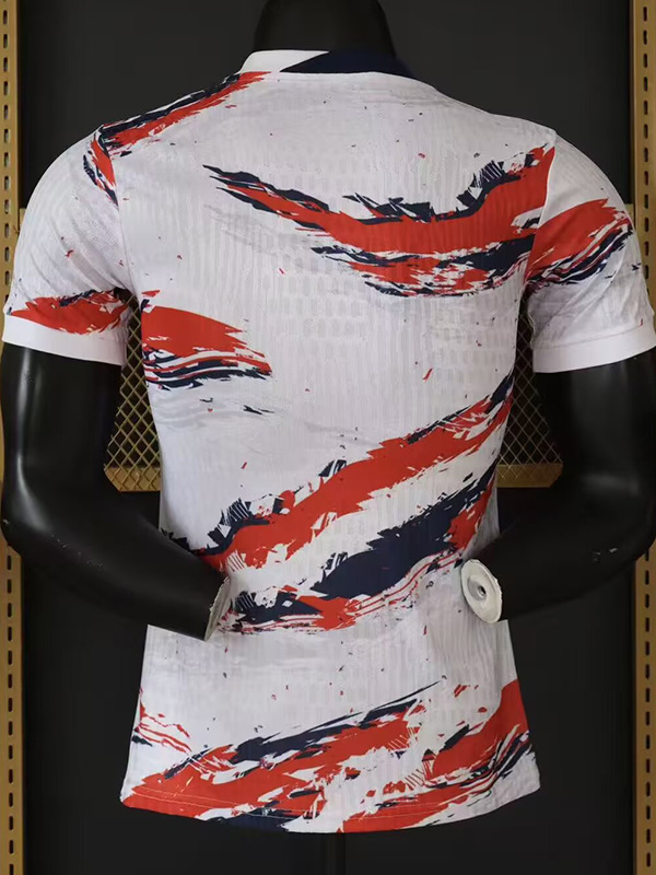 26-27 France White Blue Special Edition Player Version Training shirts