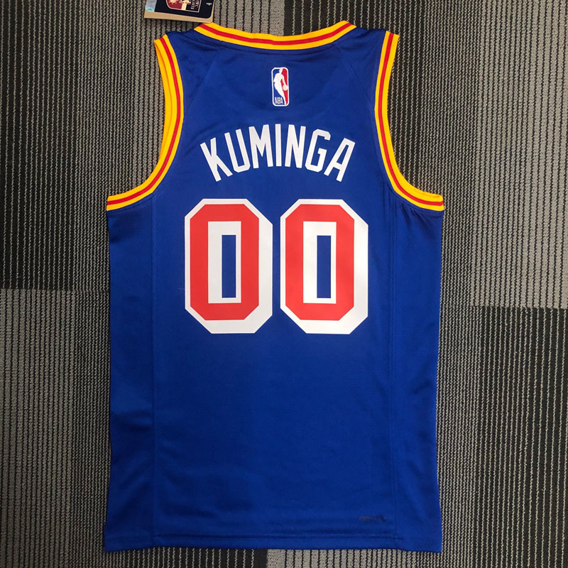 WARRIORS KUMINGA #00 Blue 75th Anniversary Retr...