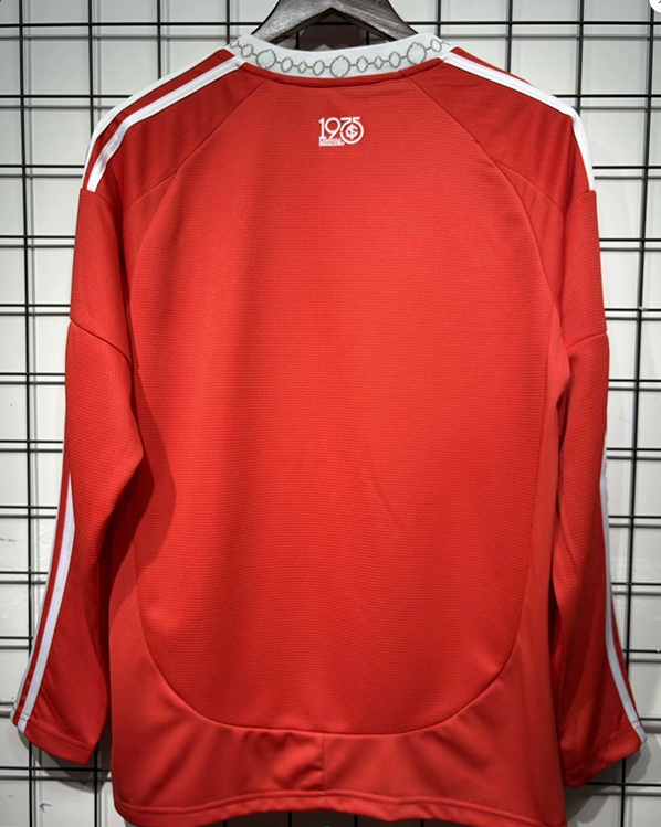 25-26 Internacional Home Long Sleeve Soccer Jersey (长袖)