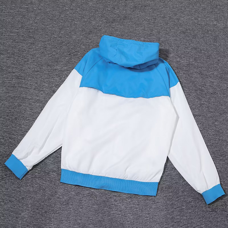 24-25 Man City Blue White Windbreaker