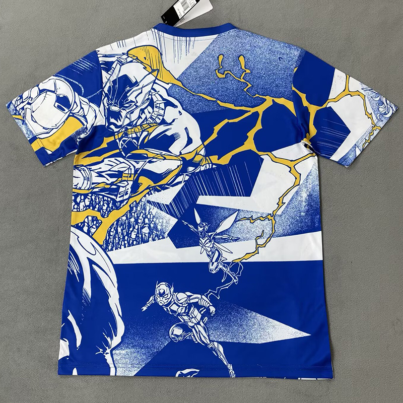 25-26 RMA Bule White Joint Edition Training Shirts 蓝白(漫威)