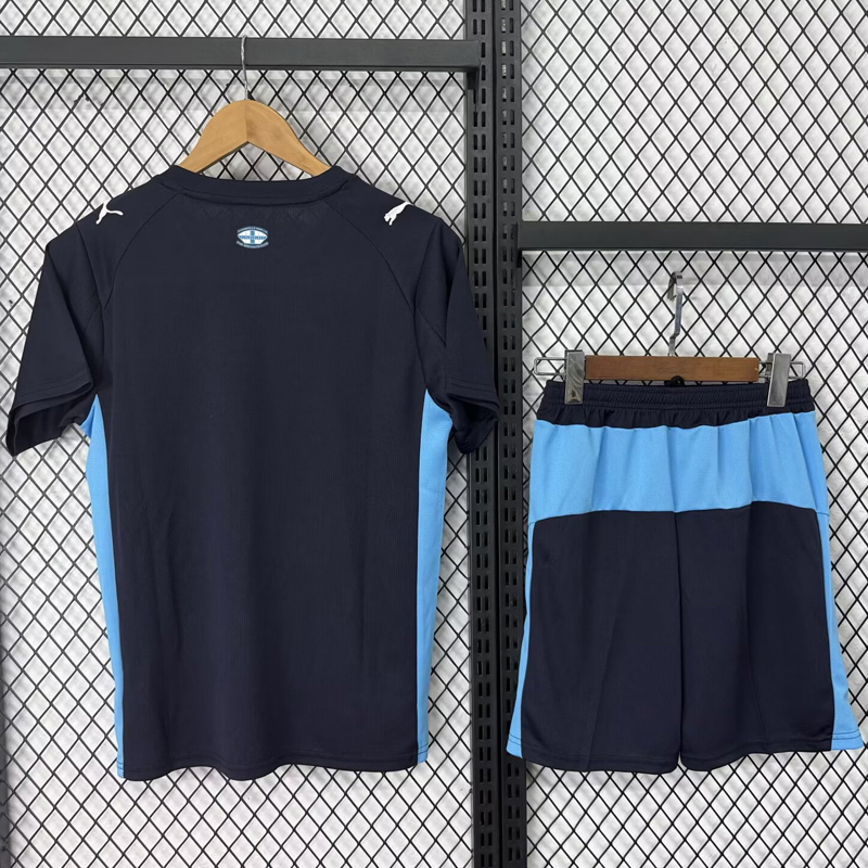 25-26 Marseille Away Kids Soccer Jersey