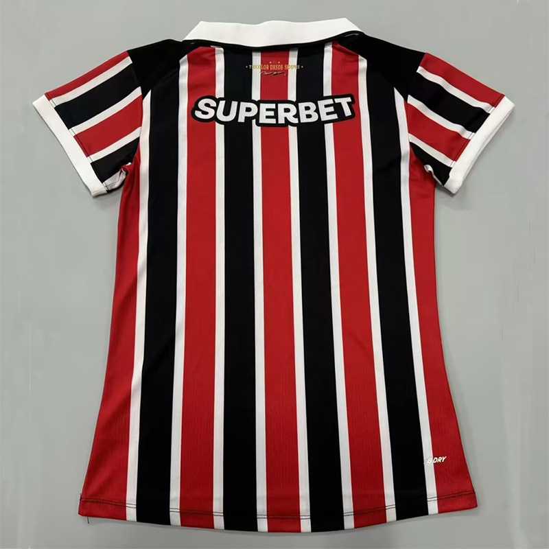 26-27 Sao Paulo Away Women Soccer Jersey (女)