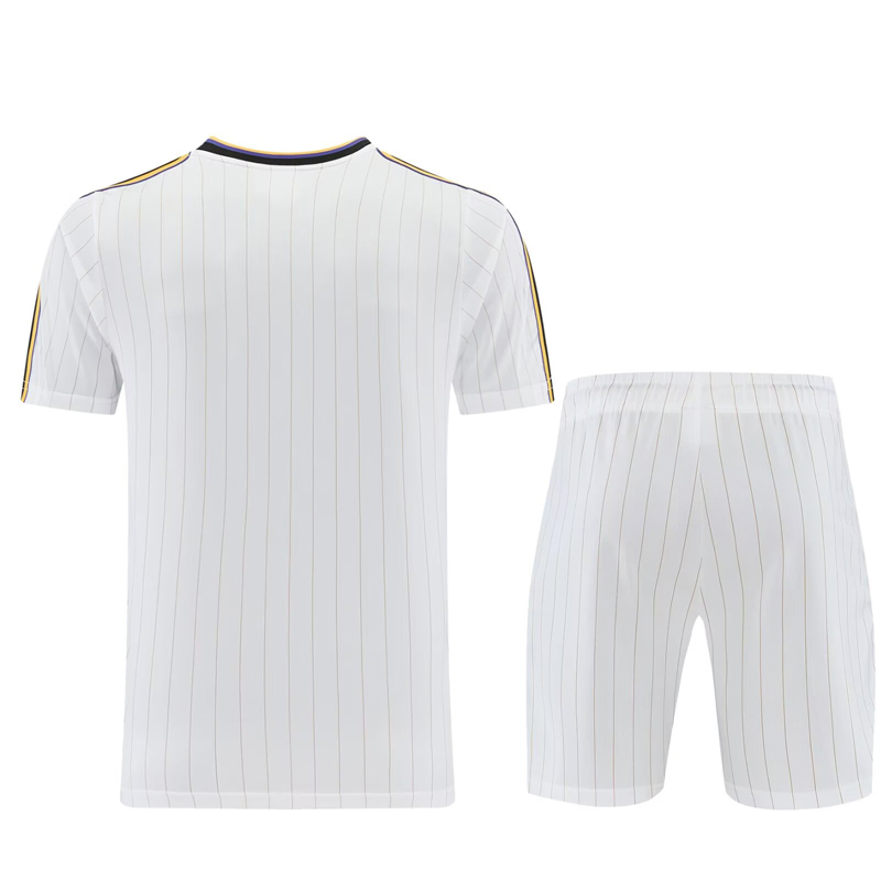 26-27 Man Utd White Training Short Suit