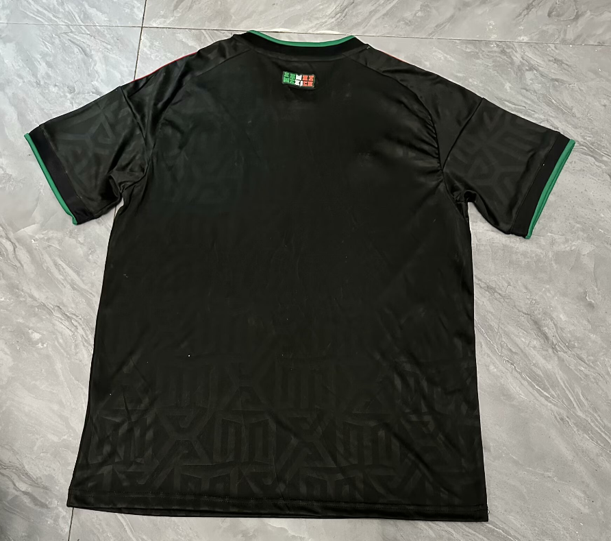25-26 Mexico Black Training Shirts *三色叶