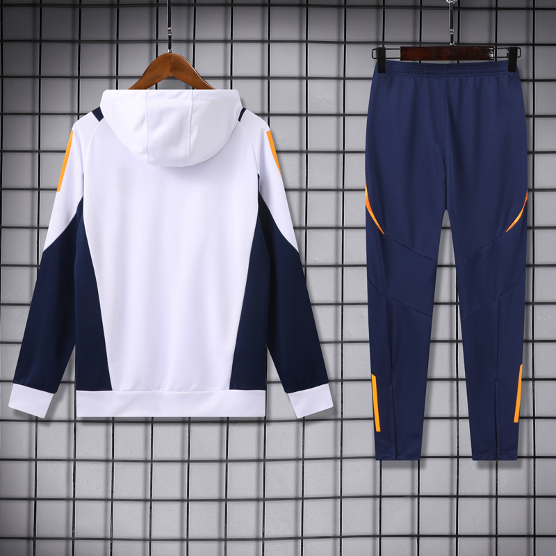 24-25 RMA White Hoodie Tracksuit (卫衣套装)