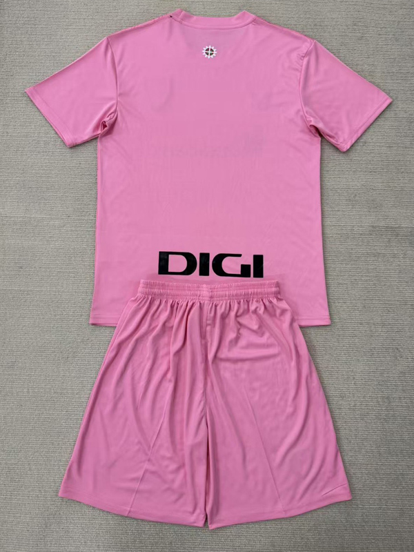 25-26 Bilbao Pink Goalkeeper Kids Soccer Jersey