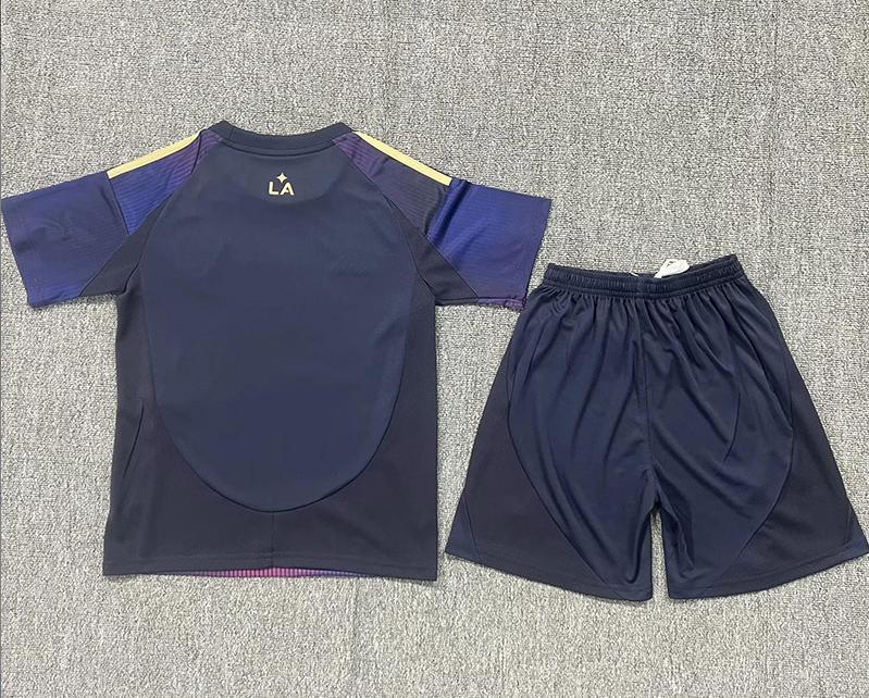 25-26 LA Galaxy Away Kids Soccer Jersey
