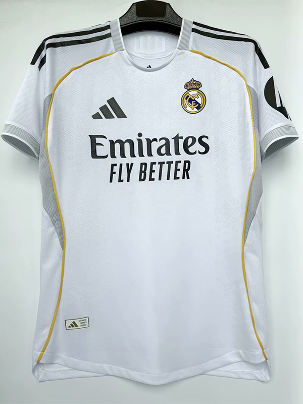 25-26 RMA Home Player Version Soccer Jersey